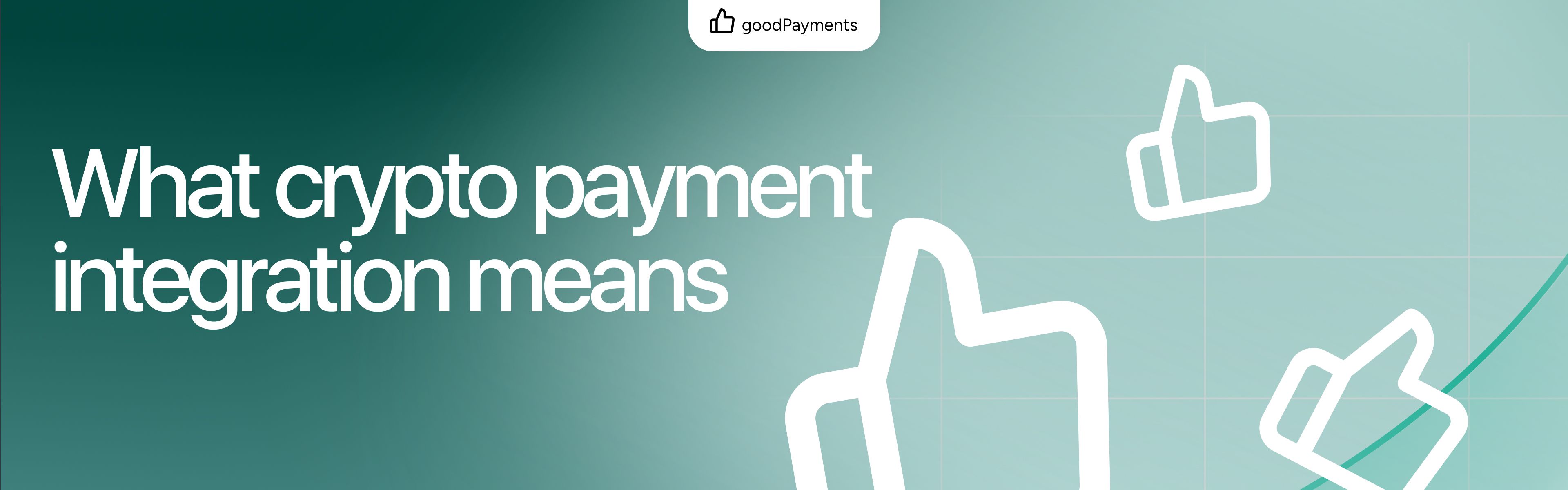 What crypto payment integration means