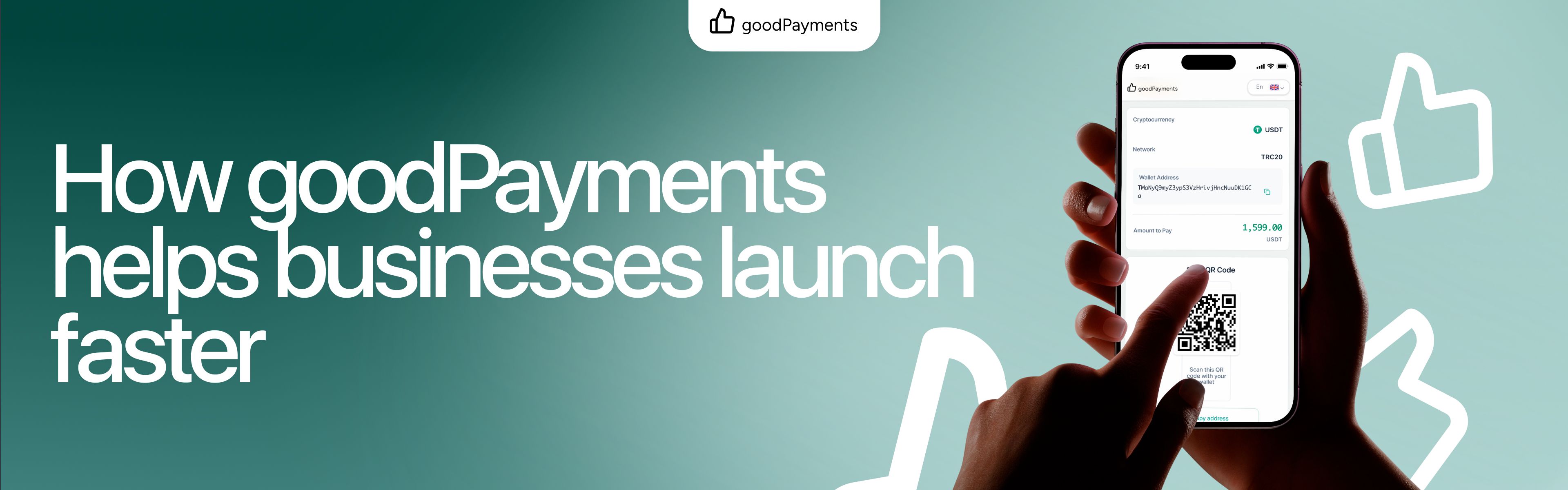 How goodPayments helps businesses launch faster